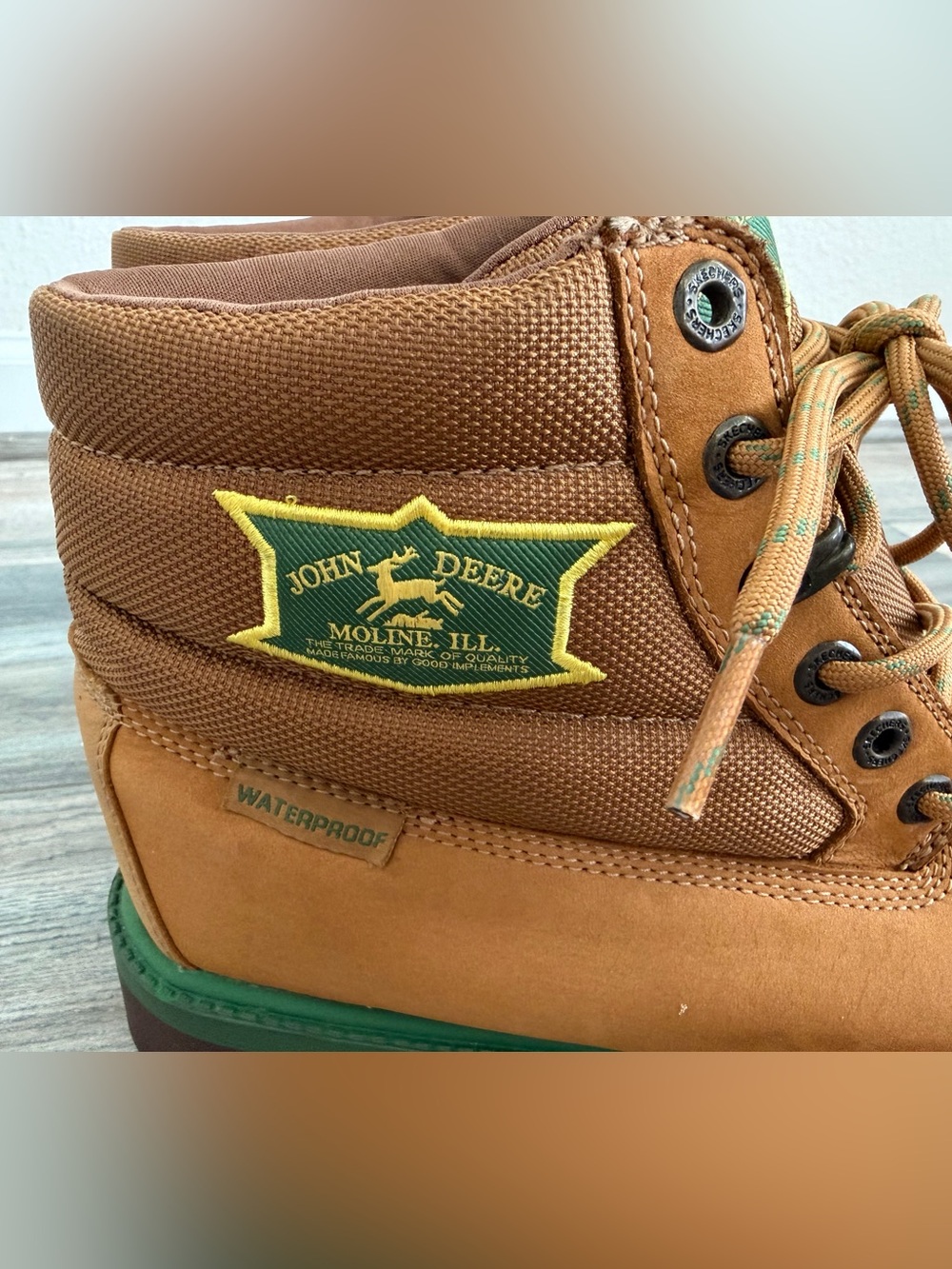 John Deere Sergeants-Dozer waterproof hiking boots men’s size 9 - Picture 4 of 9